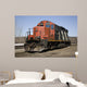 Train on Tracks Wall Mural