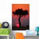African Sunset Masai Mara Wall Decal