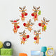 Cute and Funny Christmas Wall Decal