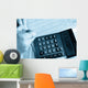 Hand with Pen/accounting/calculator Wall Mural