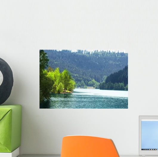Forest and Water Nagoldtalsperre Wall Decal
