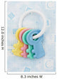 Baby Rattle Wall Mural