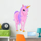 Pink Unicorn Wall Decal