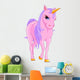 Pink Unicorn Wall Decal