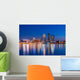 Downtown Louisville Skyline Waterfront Wall Decal