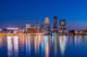 Downtown Louisville Skyline Waterfront Wall Decal