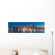 Downtown Louisville Panorama Skyline Wall Decal