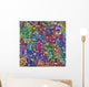 colorful mosaic pattern Wall Mural