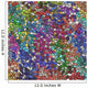 colorful mosaic pattern Wall Mural