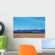 Agricultural Field with Mountains Wall Mural