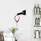 Red wine poured on glass Wall Decal