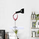 Red wine poured on glass Wall Decal