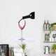 Red wine poured on glass Wall Decal