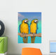 Two Parrots Wall Decal Design 2