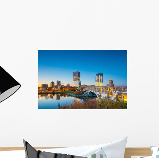 Milwaukee Skyline Wall Decal