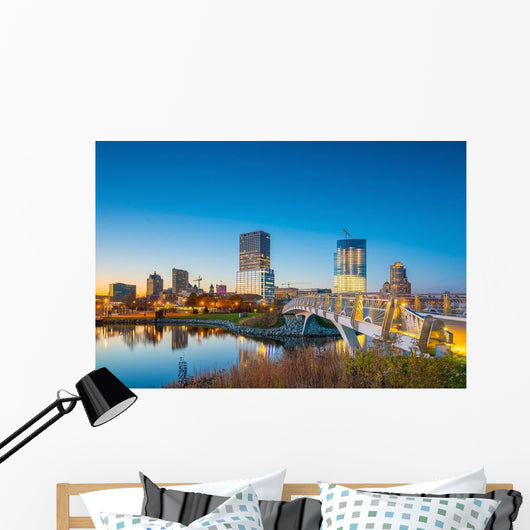 Milwaukee Skyline Wall Decal