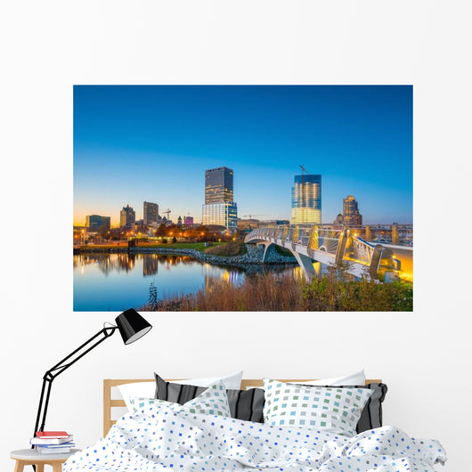 Milwaukee Skyline Wall Decal