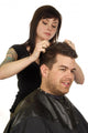 hair styling at beauty salon Wall Decal