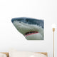 Pointy Shark Head Wall Decal