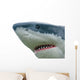 Pointy Shark Head Wall Decal