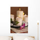 White Candles Wall Mural