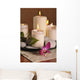 White Candles Wall Mural