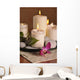 White Candles Wall Mural