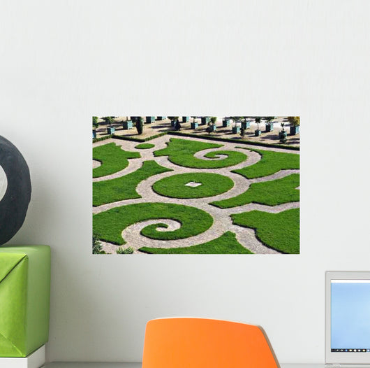 French Garden Wall Decal