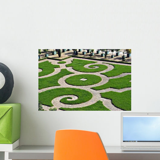 French Garden Wall Decal