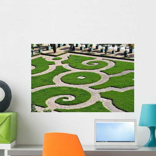 French Garden Wall Decal