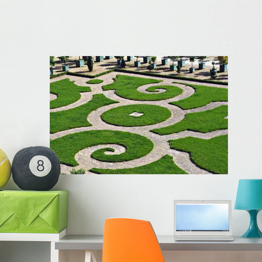 French Garden Wall Decal