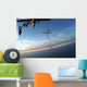 skydivers jumping out of 2 planes Wall Mural