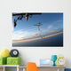 skydivers jumping out of 2 planes Wall Mural