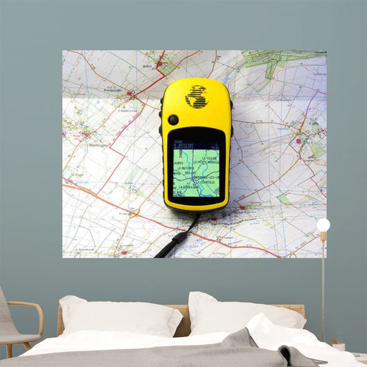 GPS Hiking Wall Mural