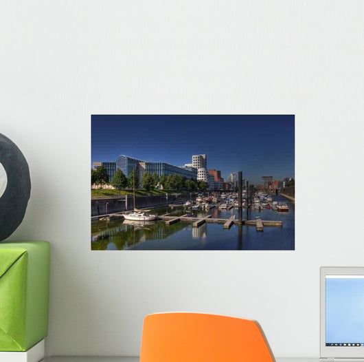 D Sseldorf Hafen Wall Decal