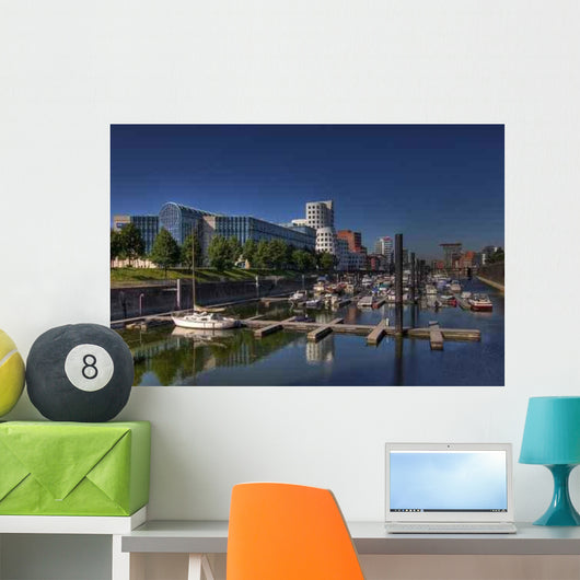 D Sseldorf Hafen Wall Decal