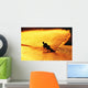 Man Waterskiing Wall Mural