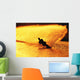 Man Waterskiing Wall Mural