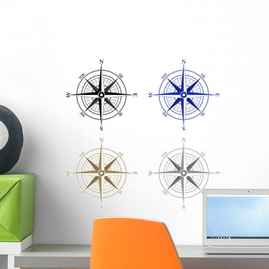 Compass Icons Wall Stickers