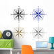 Compass Icons Wall Stickers