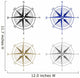 Compass Icons Wall Stickers
