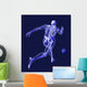 X-ray Skeleton Bowling Wall Mural