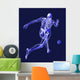 X-ray Skeleton Bowling Wall Mural