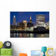 Skyline of Cleveland Wall Mural
