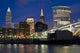 Skyline of Cleveland Wall Mural