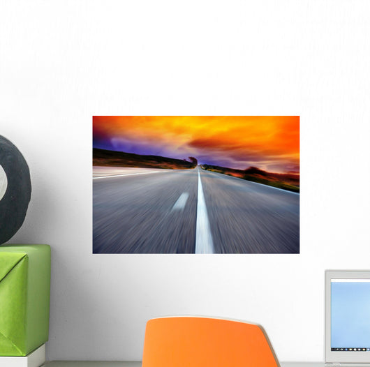 road Wall Mural