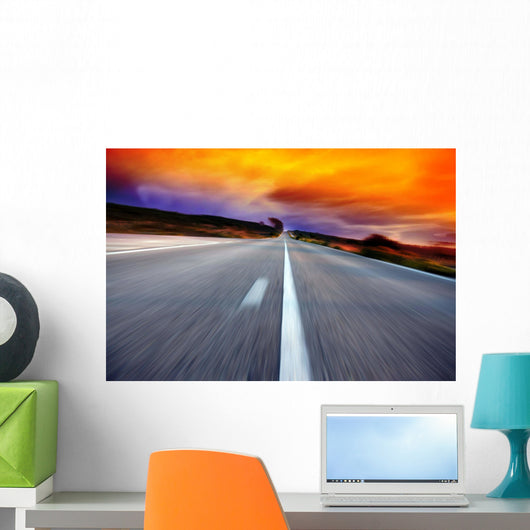 road Wall Mural