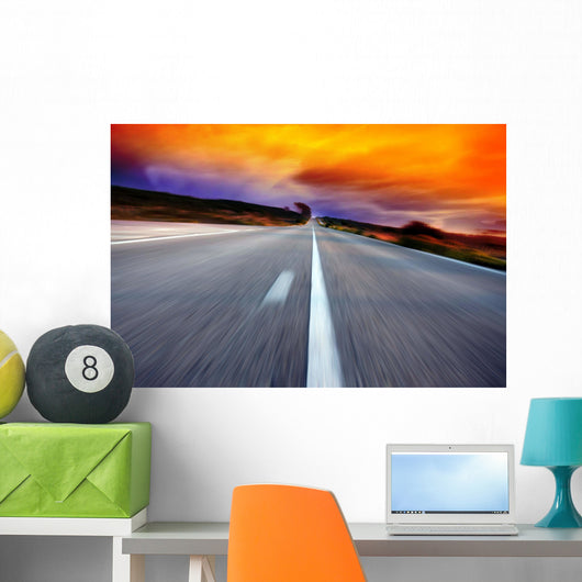 road Wall Mural