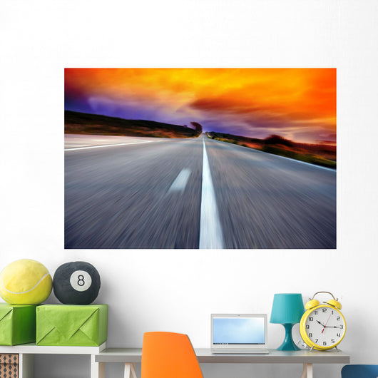 road Wall Mural