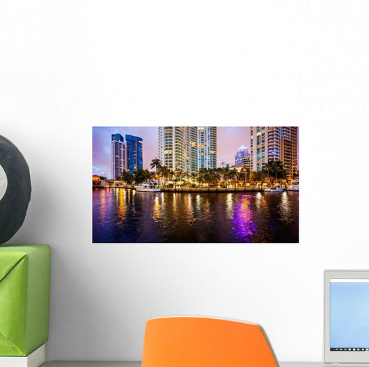 Fort Lauderdale Florida City Wall Decal